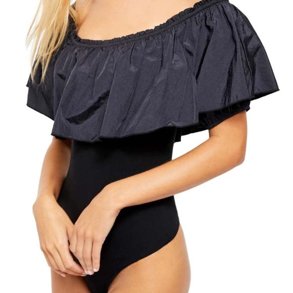 Free People Tops - NWT Free People Poof Bodysuit
